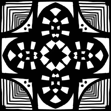 Dekoratif pürüzsüz siyah beyaz döşeme, tekstil baskısı, hediye paketleme kağıdı, web tasarımı ve diğer yaratıcı projeler için mükemmel.