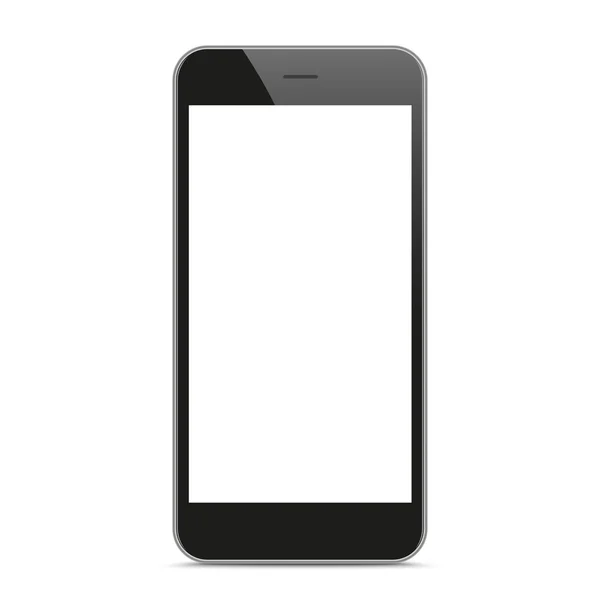 Modèle de smartphone noir — Image vectorielle