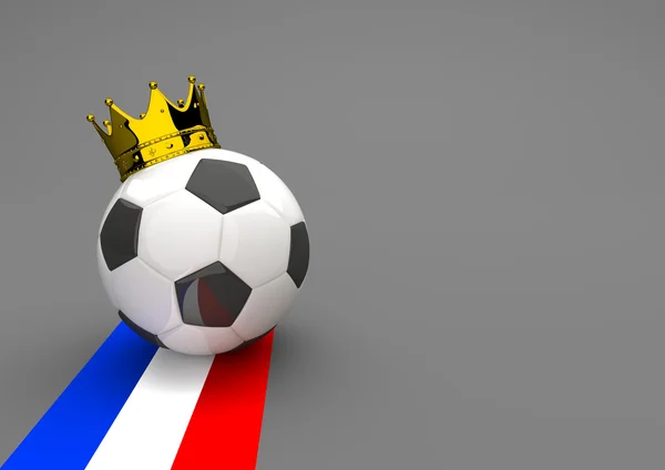 Football Golden Crown Francia —  Fotos de Stock