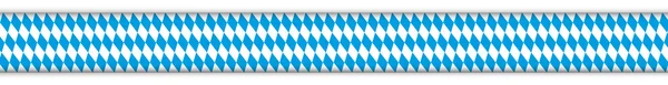 Kopfzeile der bayerischen Nationalfarben — Stockvektor