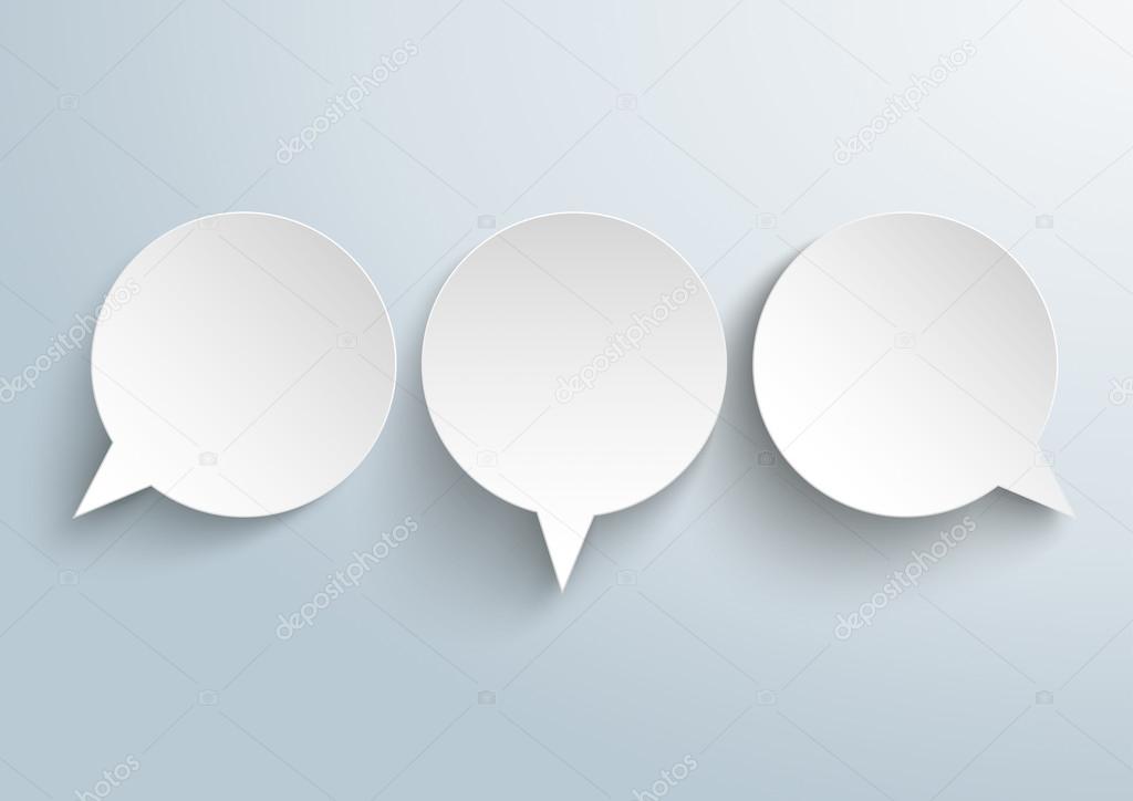 White Paper Speech Bubbles Chat GPT Header Stock Photo - Alamy