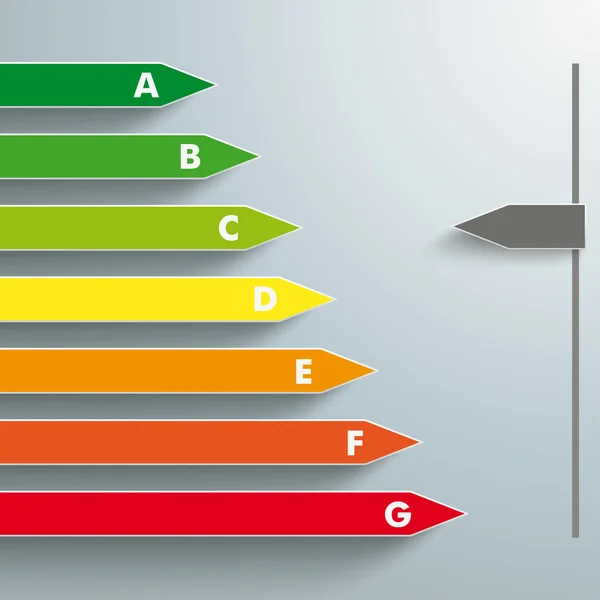 Energy Efficiency A G — Stock Vector