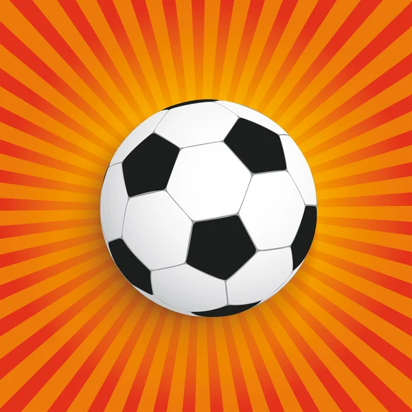 Fútbol Retro Sun — Archivo Imágenes Vectoriales