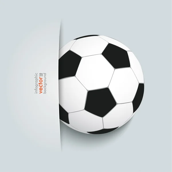 Big convertir le football — Image vectorielle