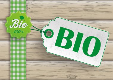 Bio Food Price Sticker clipart