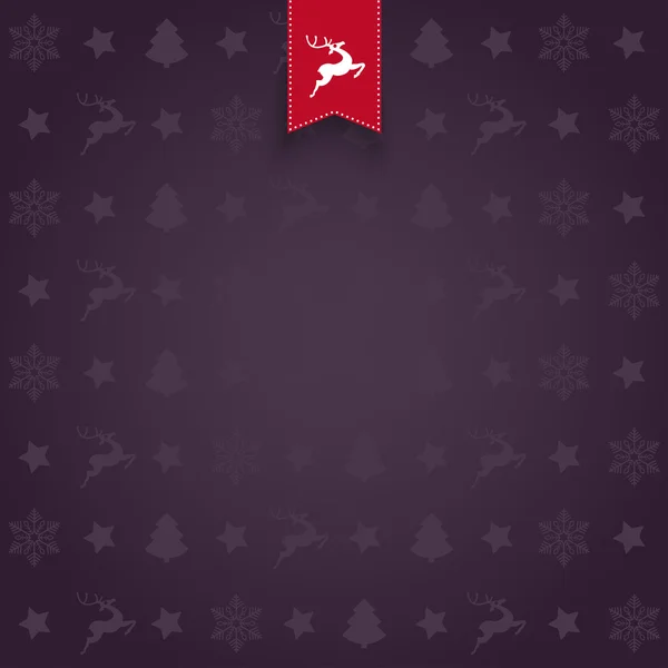 Weihnachtsgrußkarte — Stockvektor