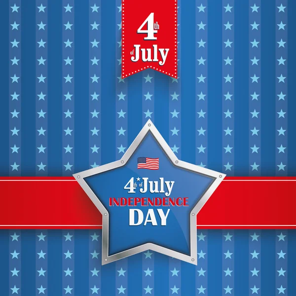 Flyer jour de l'indépendance — Image vectorielle