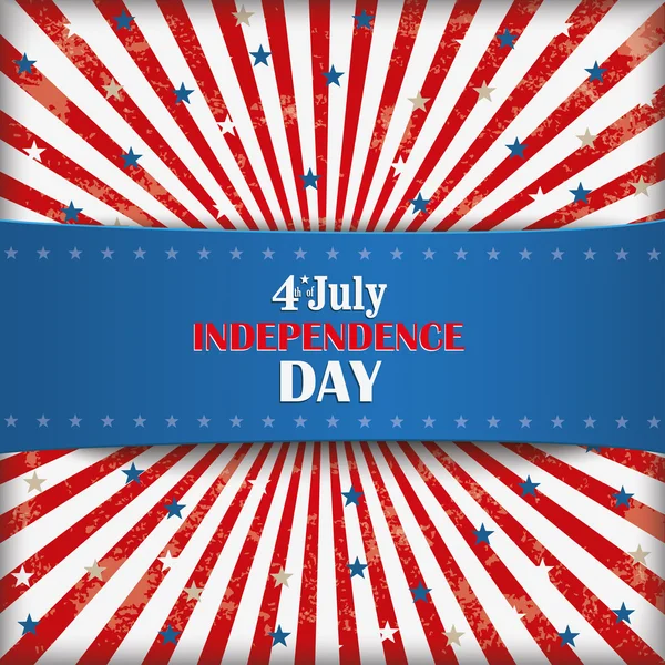 Flyer jour de l'indépendance — Image vectorielle