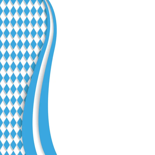 Bavarian Oktoberfest Flyer Background — Stockvector