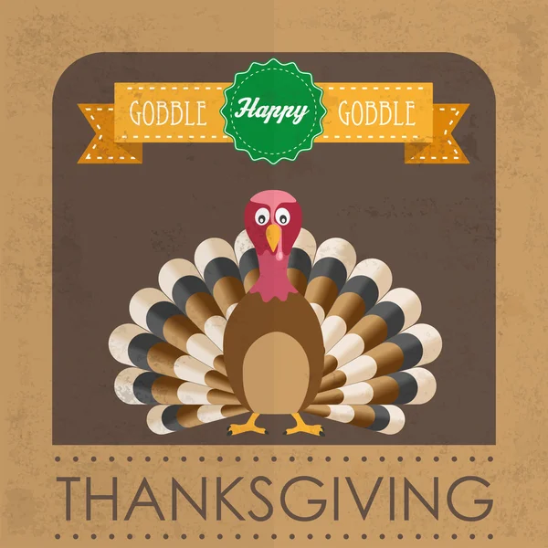 Дизайн листовок на День благодарения — стоковый вектор