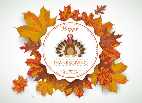 Thanksgiving banner design — Stock vektor