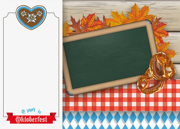 Podłużne transparent Oktoberfest — Wektor stockowy