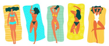 Plajdakiler dinleniyor..