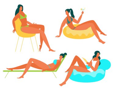 Plajdakiler dinleniyor..