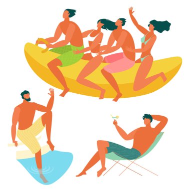 Plajdakiler dinleniyor..