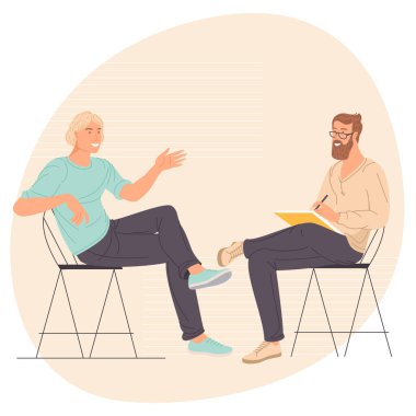 Psikoloğun hastası.