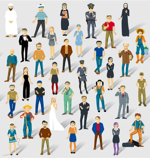 İnsan infographics. Vektör