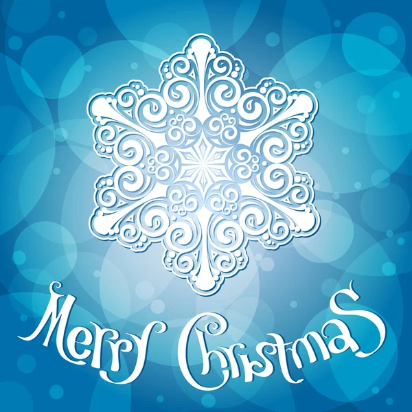 Christmas greeting card. — Stock Vector