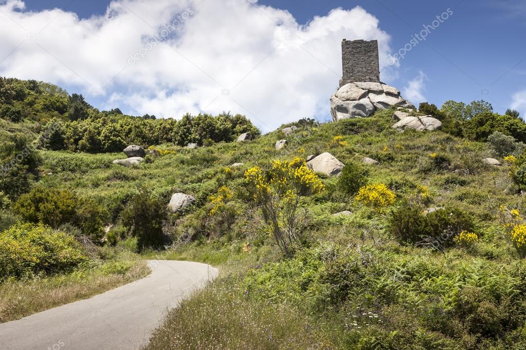 Tower San Giovanni near Sant Ilario, Torre di San Giovanni, Elba, Tuscany, Italy