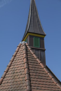 The chapel to the seven pains of Marien in Hagen on the Teutoburg forest, area Gellenbeck in the Osnabrück country, was built in the style of a Swiss mountain chapel, Germany, Europe