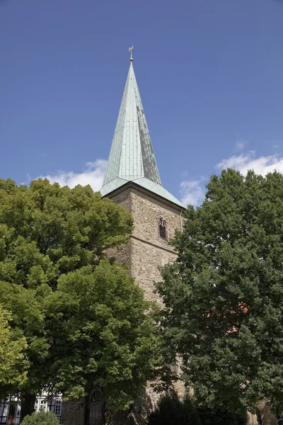 Schledehausen, Evangelické luterské církve St. Laurentius, Osnabrueck země regionu, Dolní Sasko, Německo, Evropa — Stock fotografie