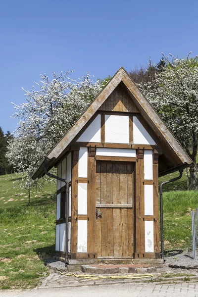 Garden house in Hagen, Osnabrueck country, Lower Saxony, Germany — Stock Photo, Image