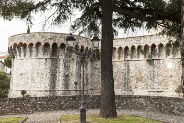 Sarzana, pevnosti Fortezza Firmafede, La Cittadella Firmafede, Liguria, Itálie — Stock fotografie