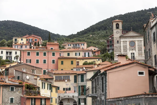 Tellaro, church stella maris, ligurien, italien, europa — Stockfoto