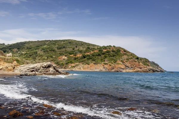 Porto Azzurro, Terranera, Elba, Toskánsko, Itálie — Stock fotografie