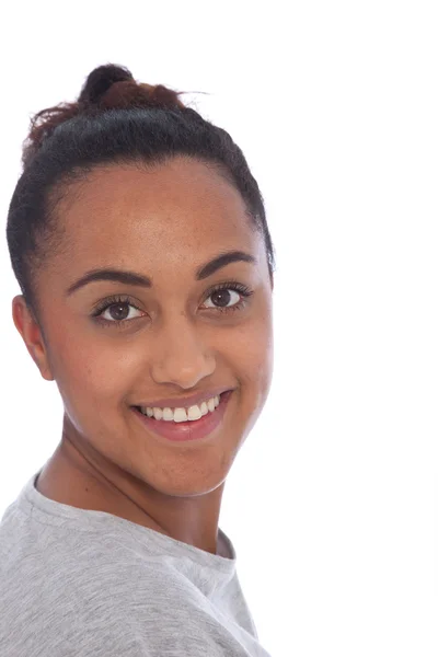 Charming Young Indian Girl Looking at Camera — Stock Photo, Image