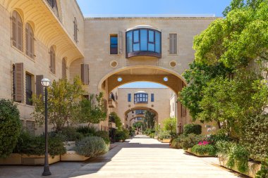 Mamilla Kfar David mahalle Kudüs, İsrail.