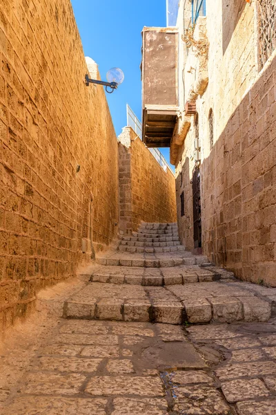 Vecchia strada di Jaffa . — Foto Stock