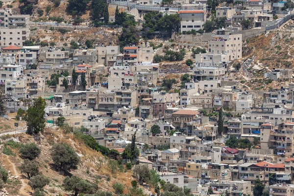 Palestijnse stad in de buurt van Jeruzalem. — Stockfoto