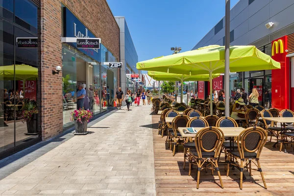 Internationell shopping center i Israel. — Stockfoto