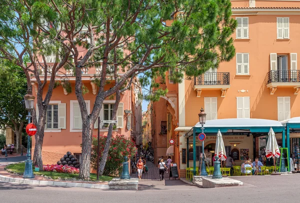 Monaco-Ville városi megtekintése. — Stock Fotó