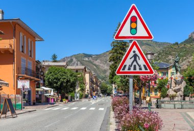 Tende, Fransa'nın sokak görünümü.