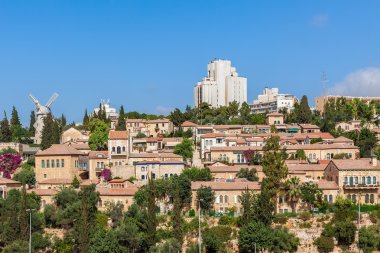 Yemin Moshe mahalle Kudüs'te.