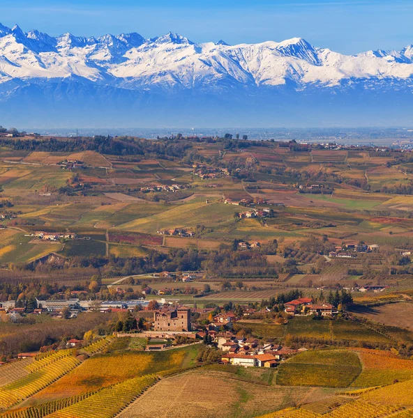 Langhe im Herbst. — Stockfoto