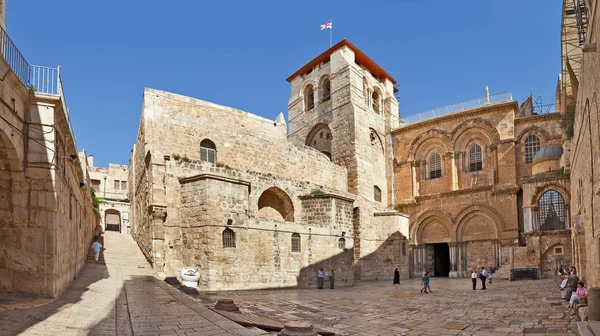 Den heliga församlingens kyrka i Jerusalem. — Stockfoto