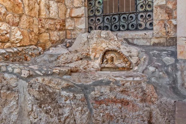 La roca de la agonía en Jerusalén, Israel . — Foto de Stock