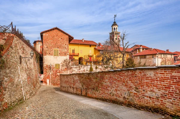 Old town of Saluzzo. — Stock Photo, Image