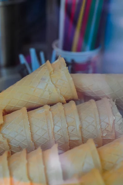 Gözleme koniler üstünde belgili tanımlık sayaç