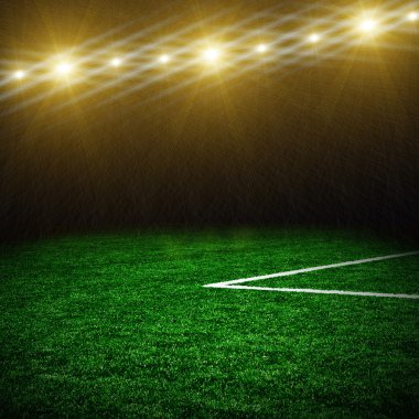 Futbol yeşil alan 