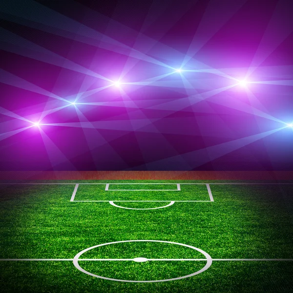 The soccer field. — Stock Photo, Image