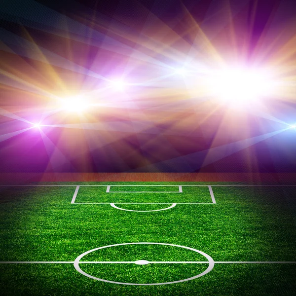 The soccer field. — Stock Photo, Image