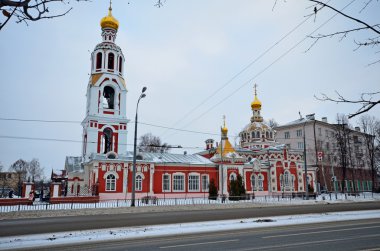 Kazan tarihi kent sokaklarında