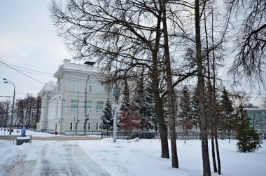 Kazan tarihi kent sokaklarında