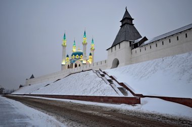 Kazan Kremlin, Kazan, Rusya Federasyonu kul Şerif Camii.