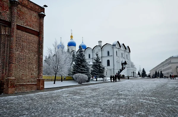 Le strade del centro storico Kazan — Foto Stock