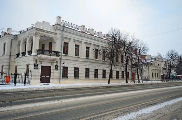 Gatorna i den gamla staden Kazan — Stockfoto